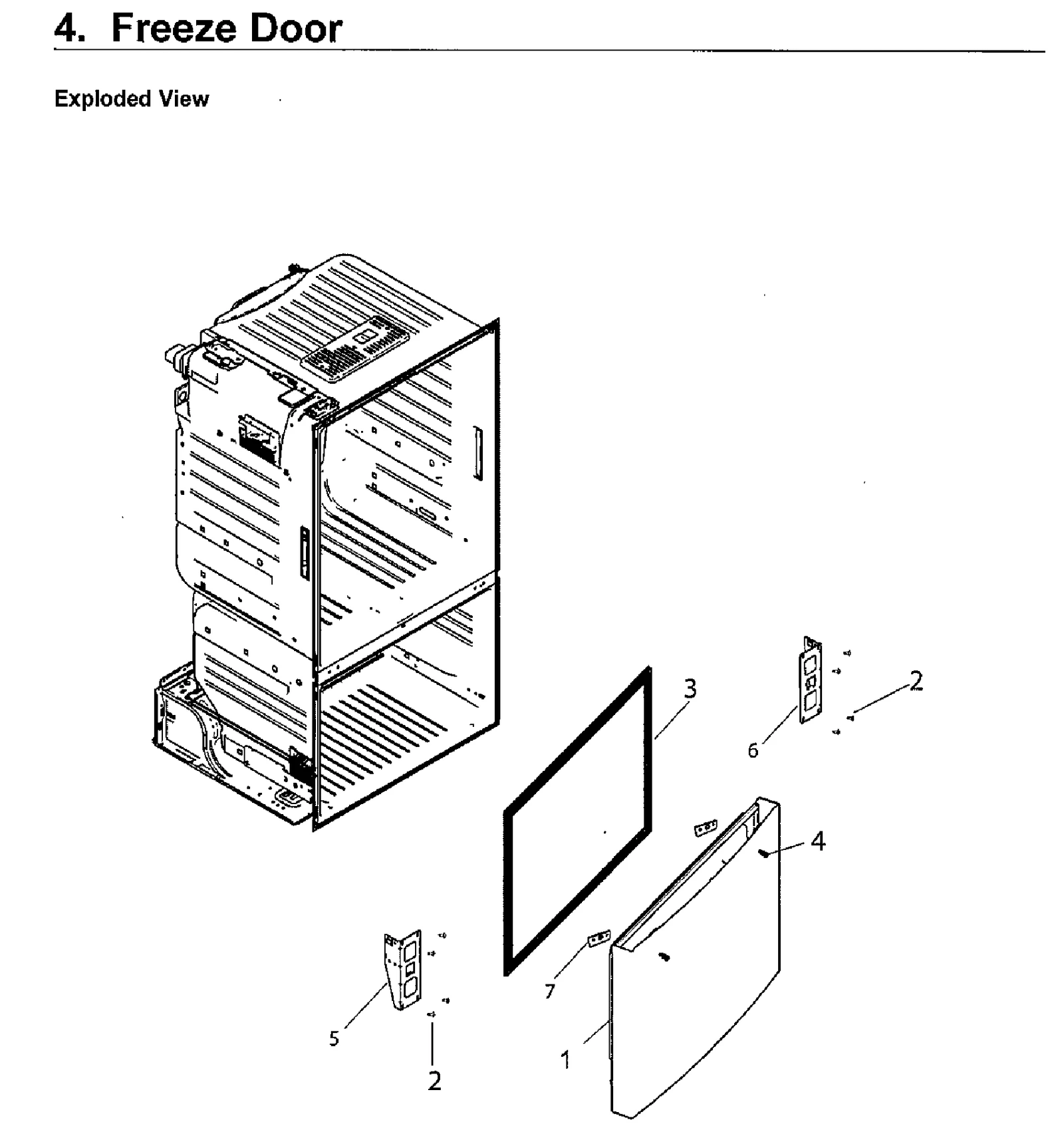 Foam Door Assembly
