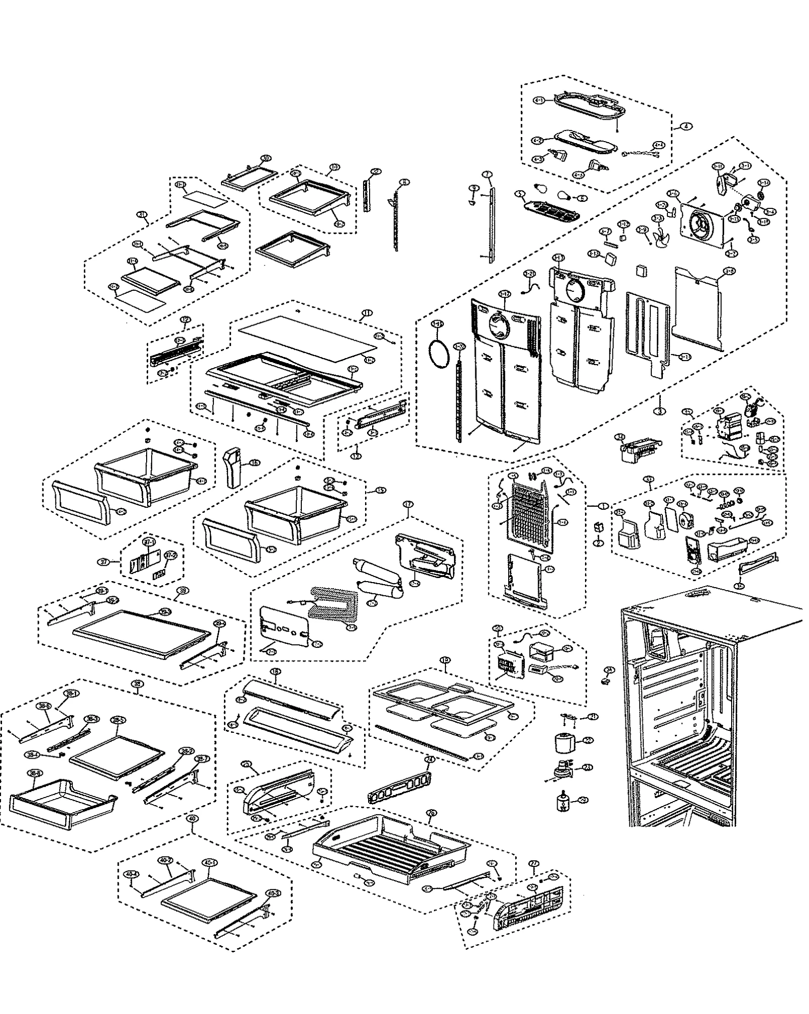 Shelf Insert Extension Assembly