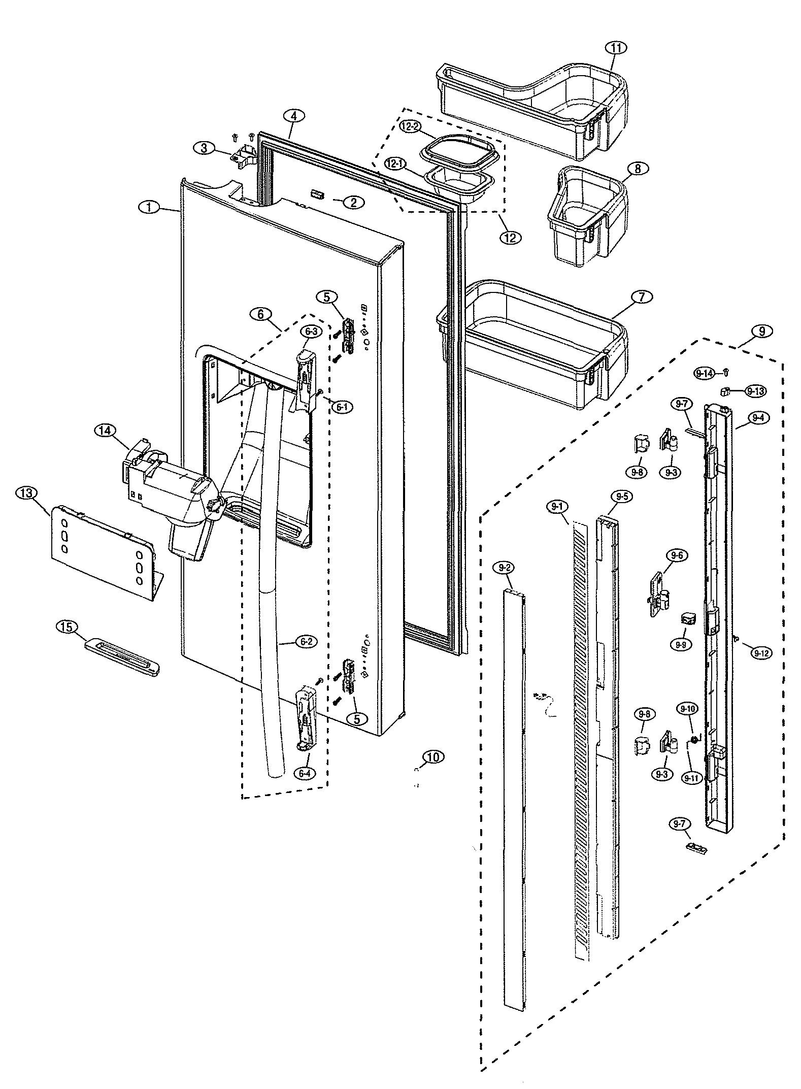 Dispenser Cover Assembly