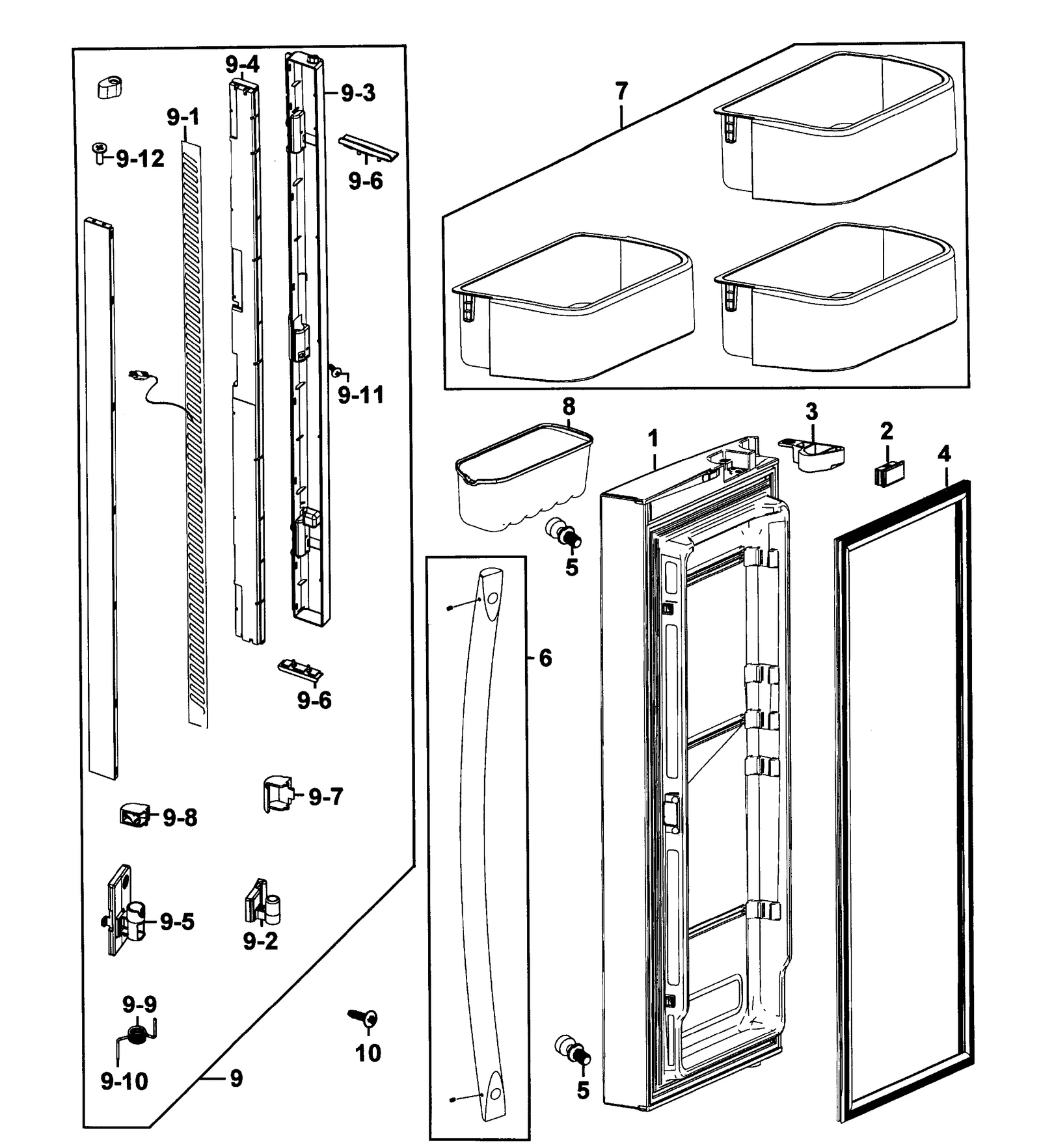 Foam Door Assembly