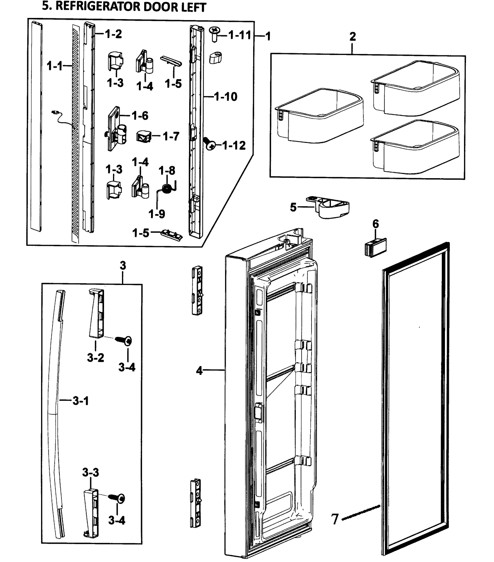 Lower Handle End Cap Assembly