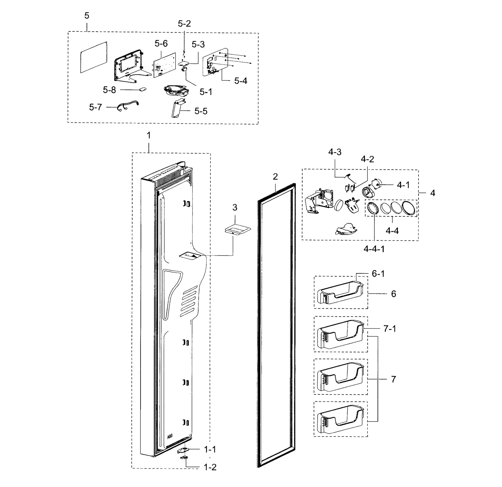 Rear PCB Panel Cover Assembly