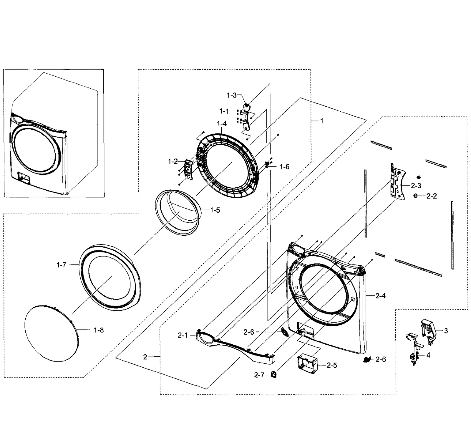 Assy Frame Front