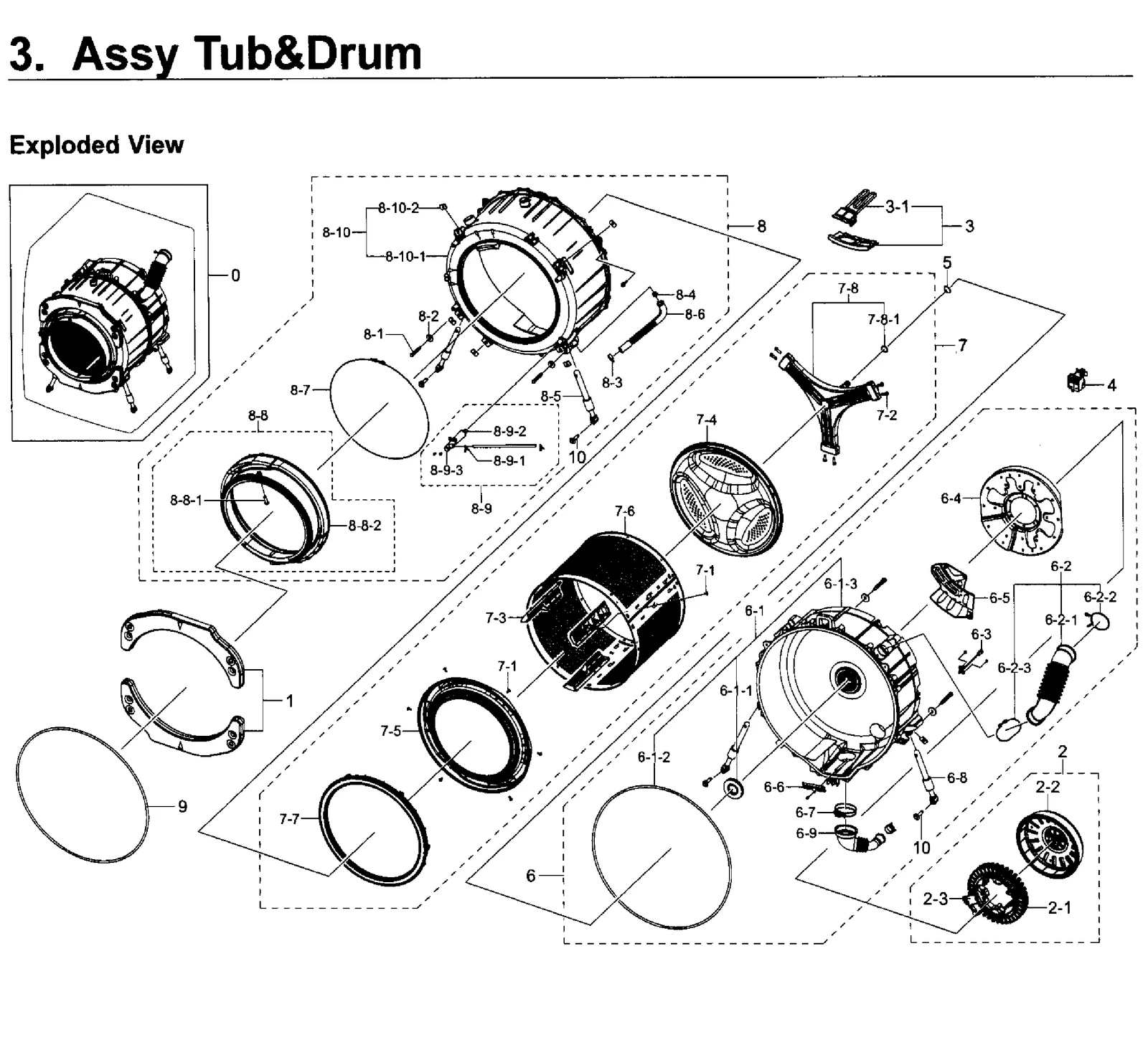Motor DD BLDC Assembly