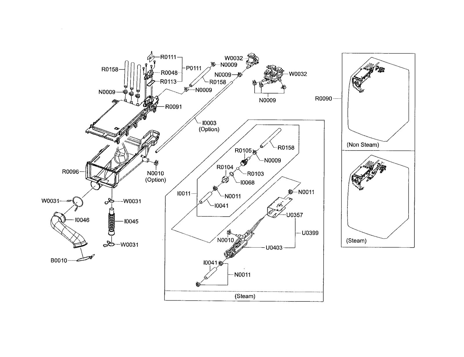 Drawer Housing Assembly