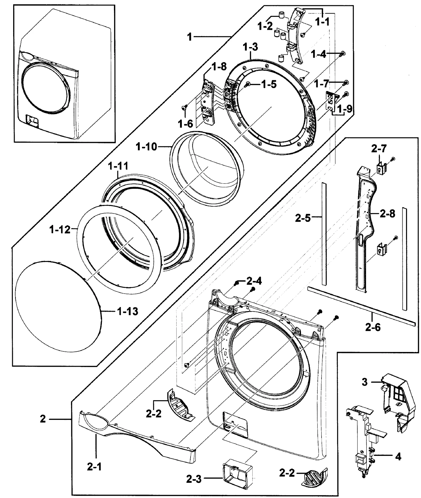 Assembly Frame Front