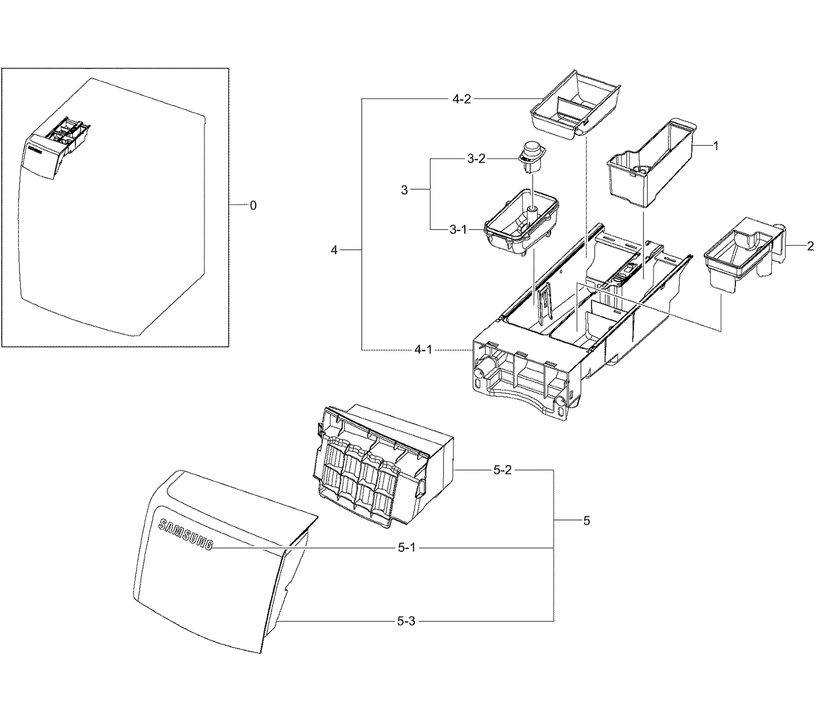 GRACE Drawer Assembly WF455ARG