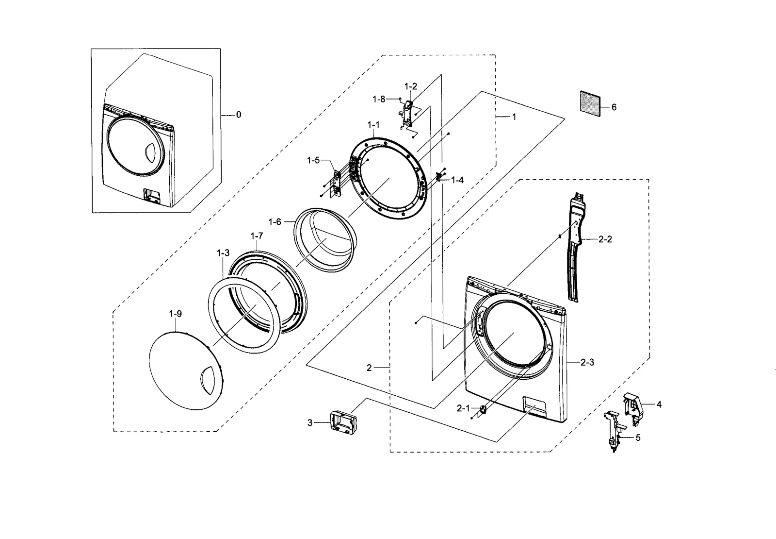 Holder Glass Assembly