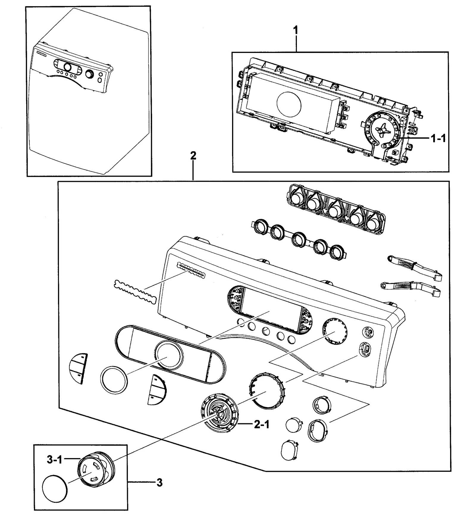Semi Panel Control Assembly