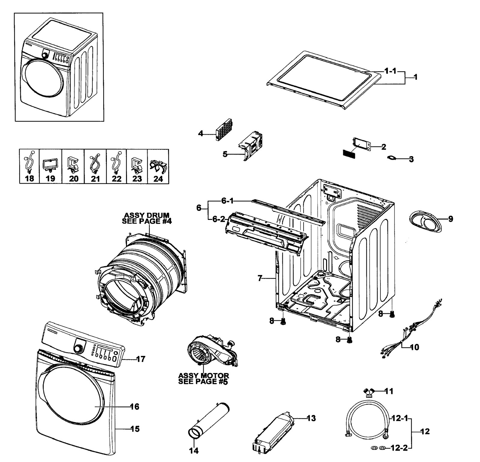 Control Semi Panel Assembly