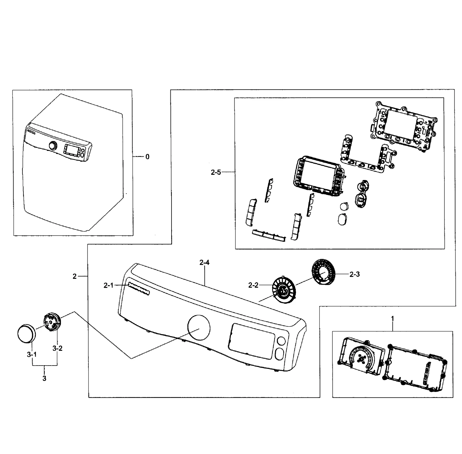 Assembly S.PANEL CONTROL;GRACE(S)