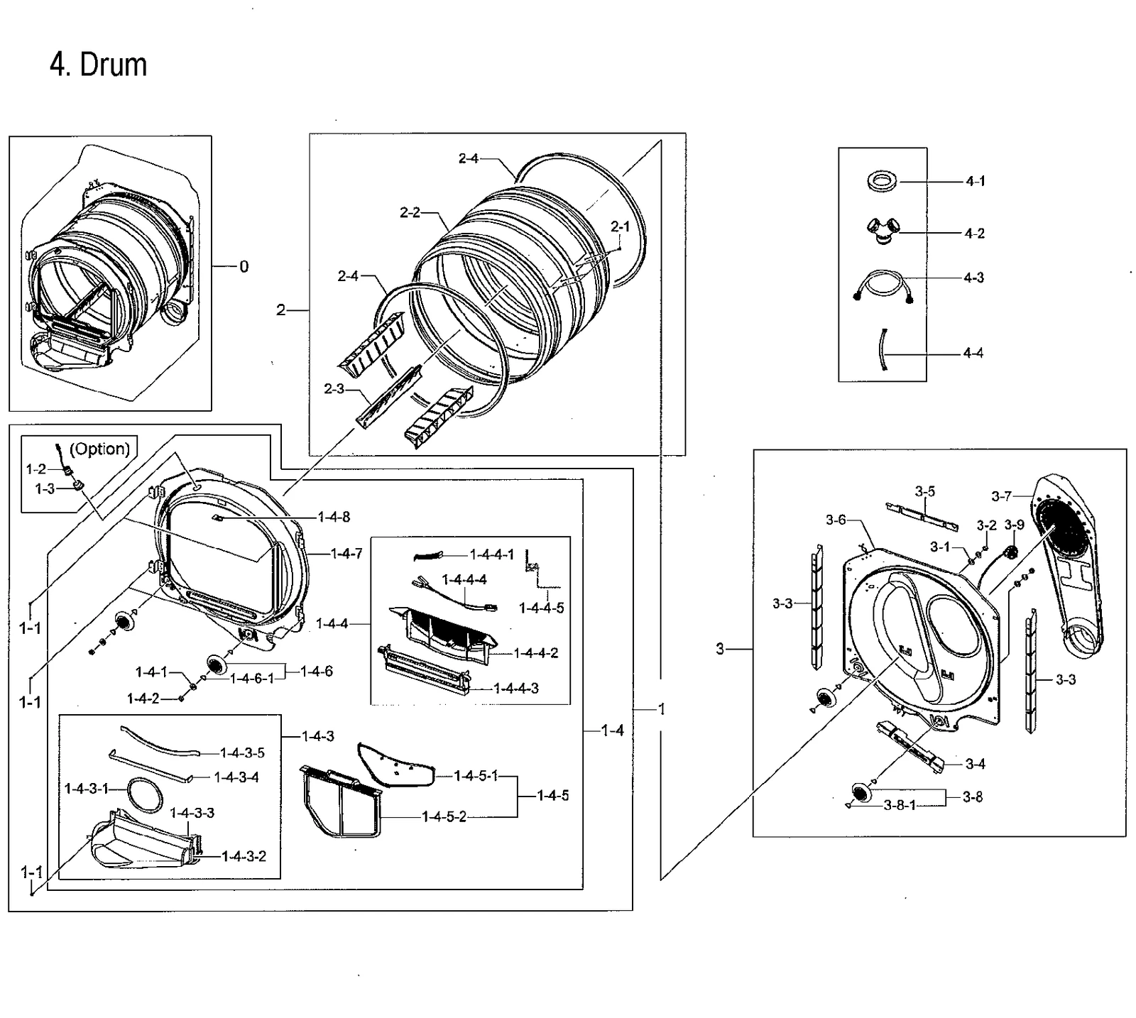 Drum Back Module Assembly