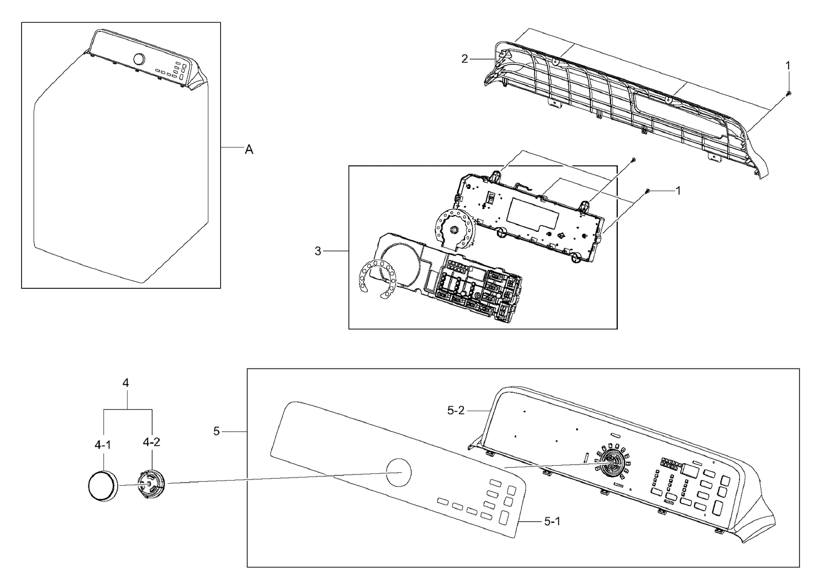 Semi Panel Control Assembly