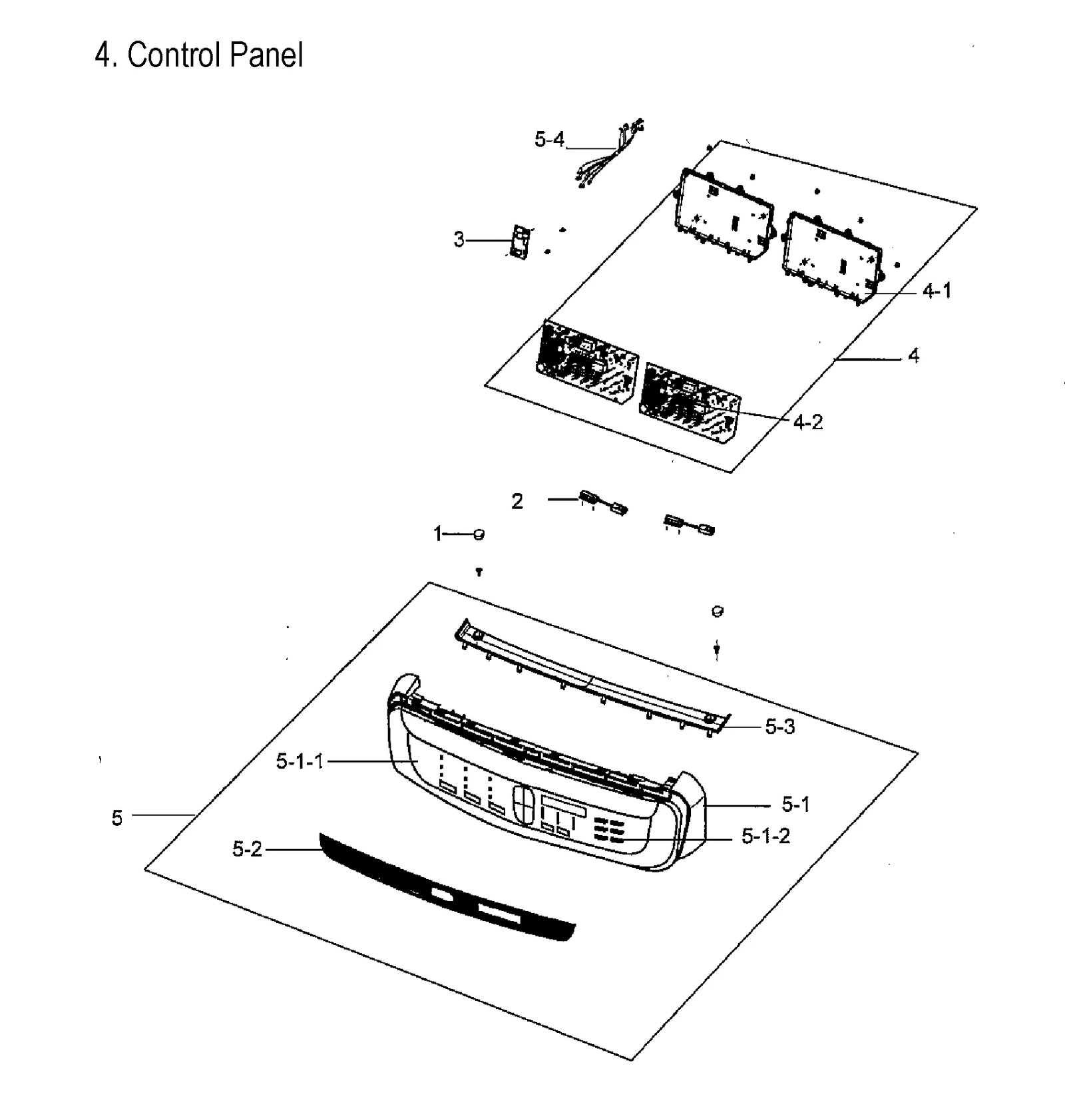 Control Semi Panel Assembly