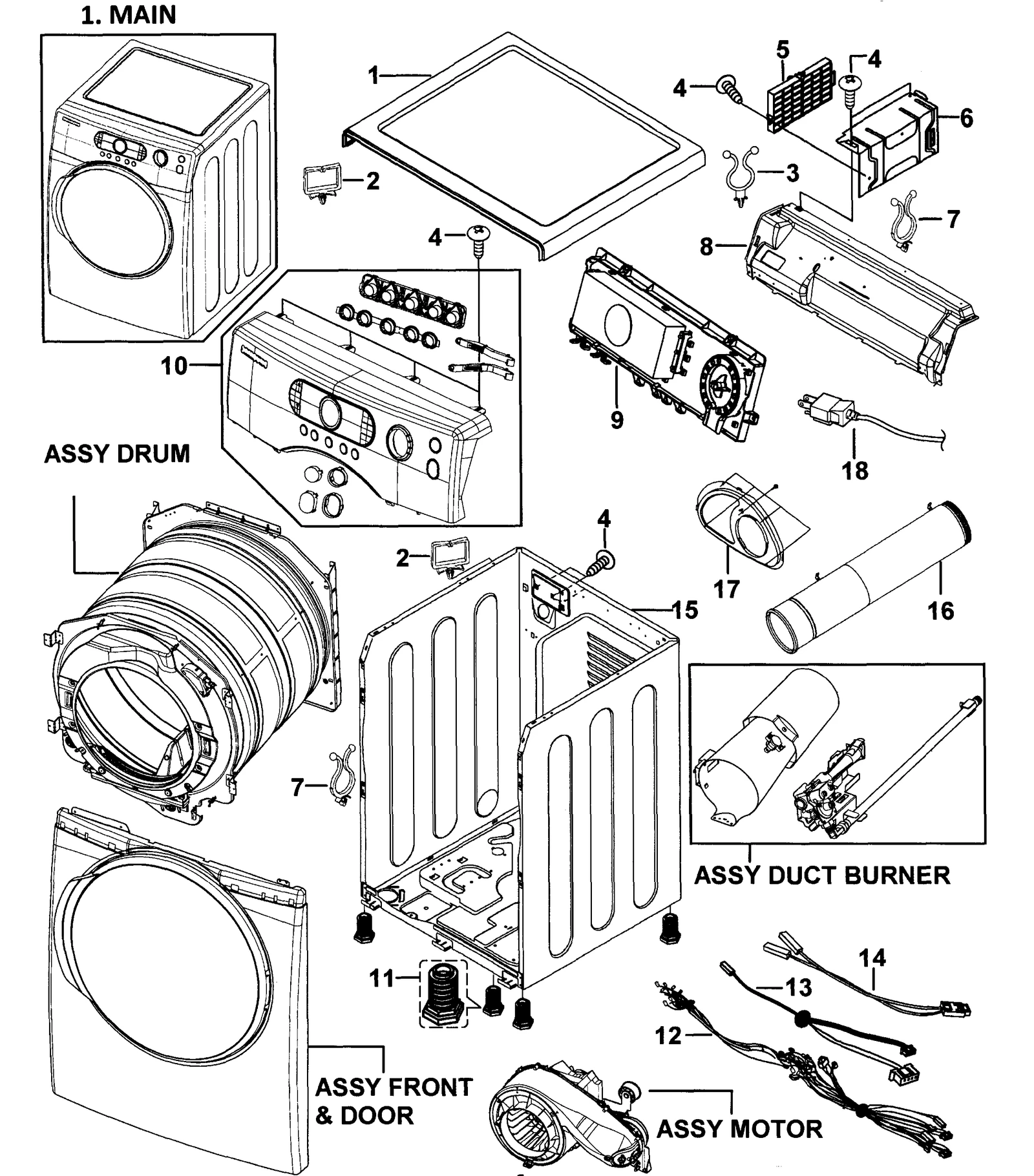 Assembly Control Semi Panel