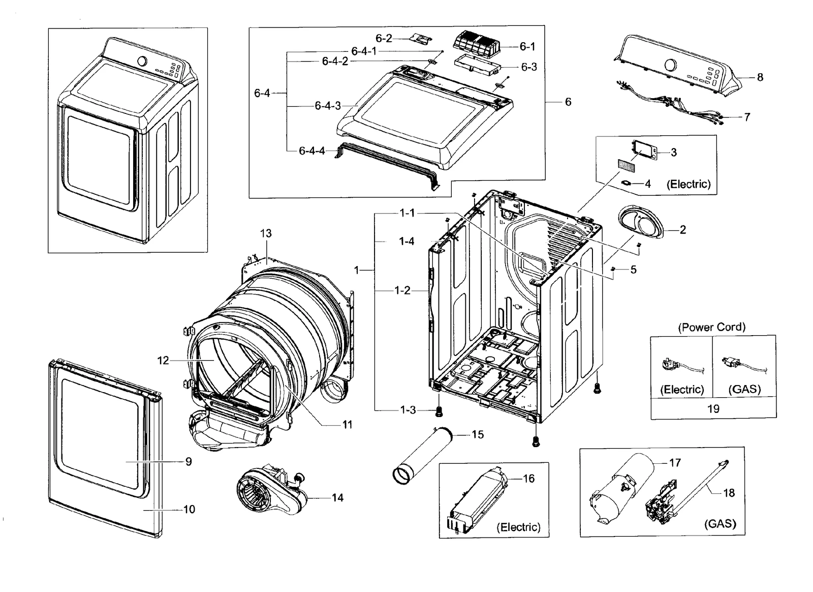Frame Assembly Hudson (D) Steam D