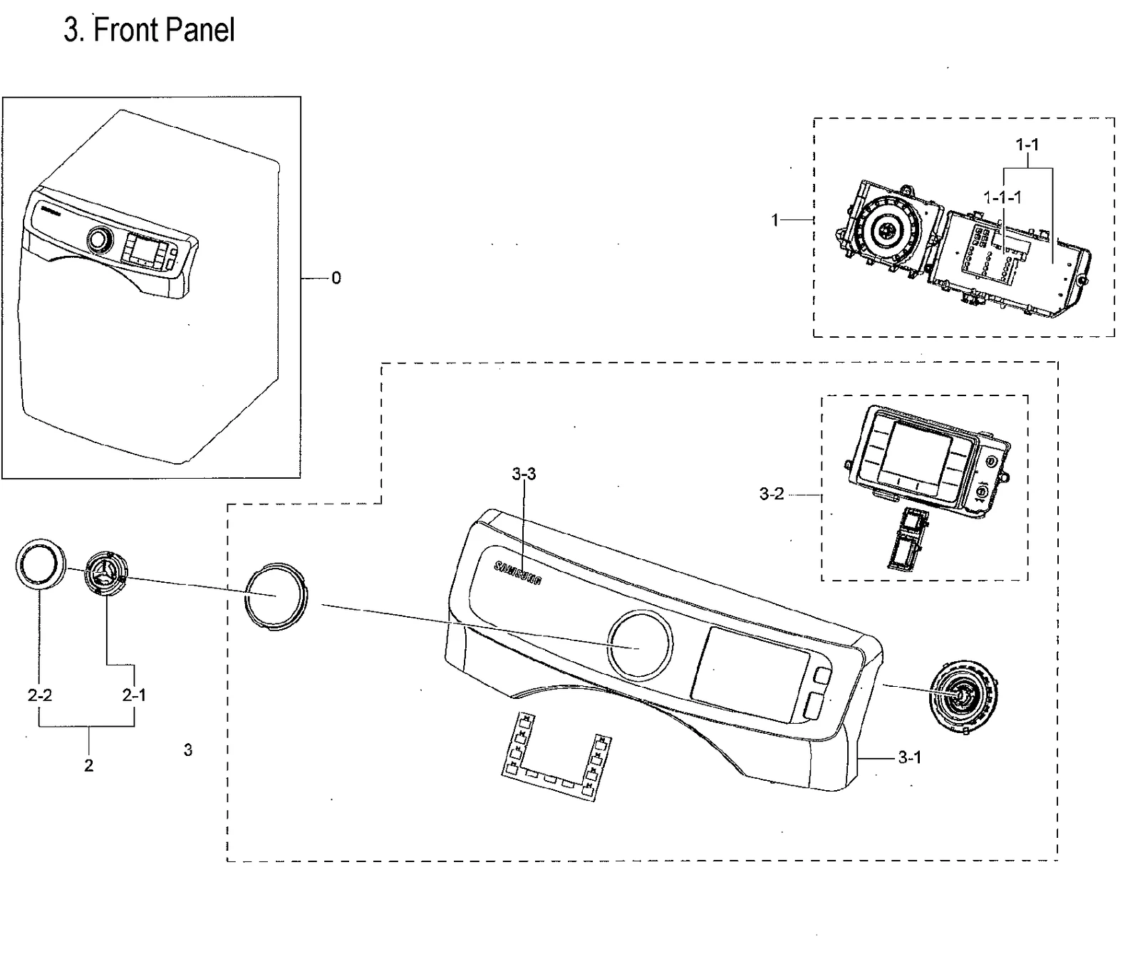 Control Semi Panel Assembly