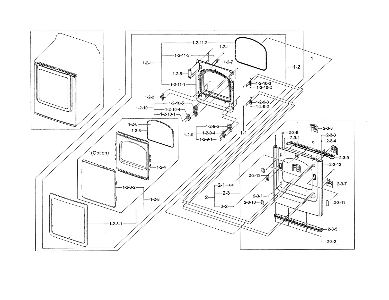 Base Assembly DV7000H ABS Black HB VH-0