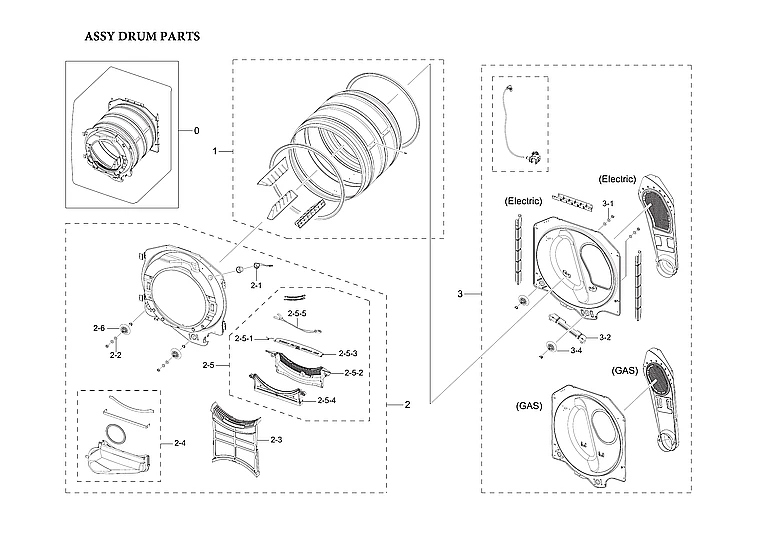 Assembly Module Back Drum