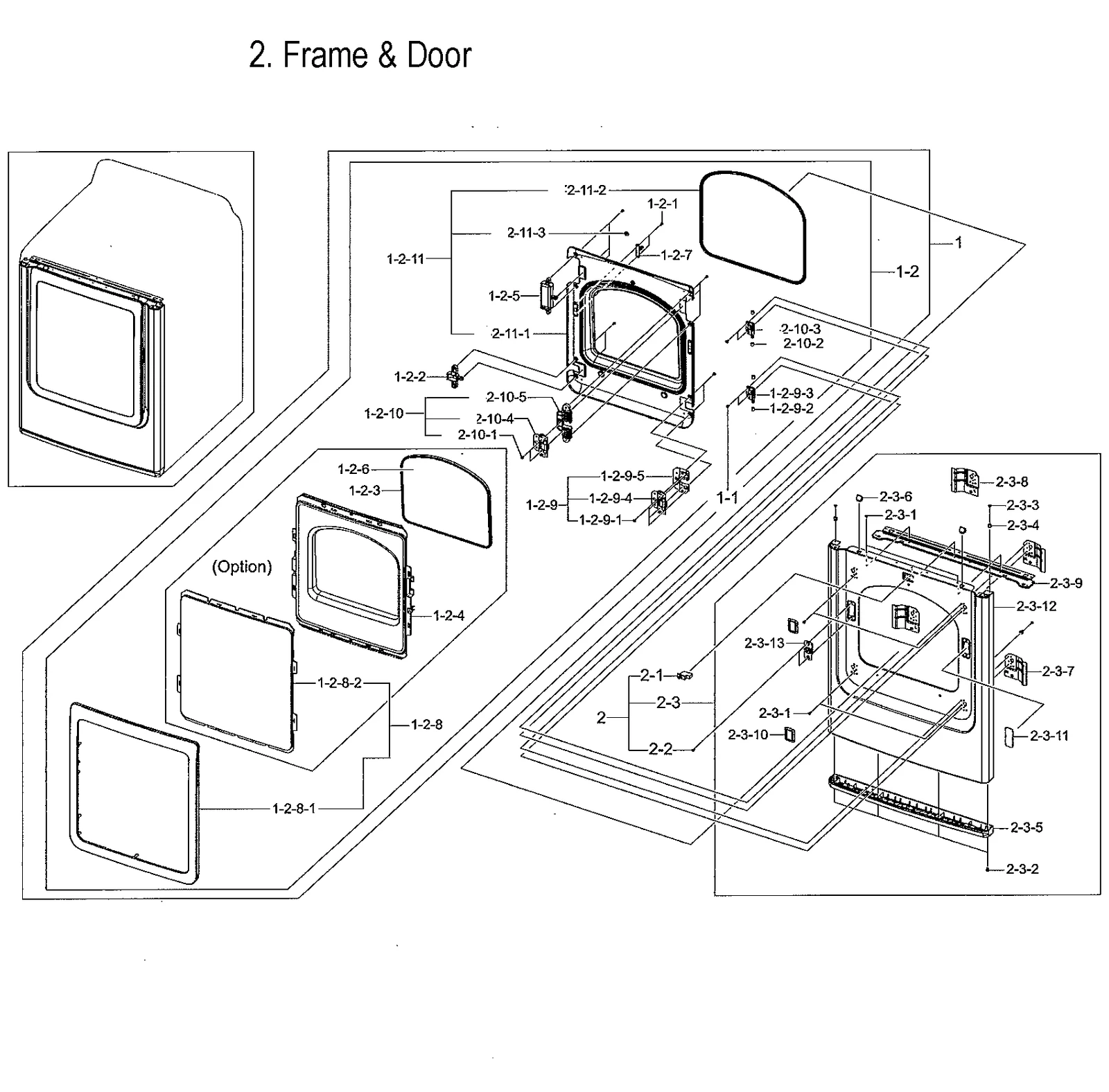 Assembly Cover Door DVE