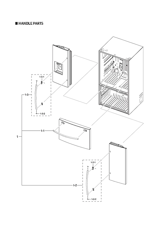 Left Handle Assembly
