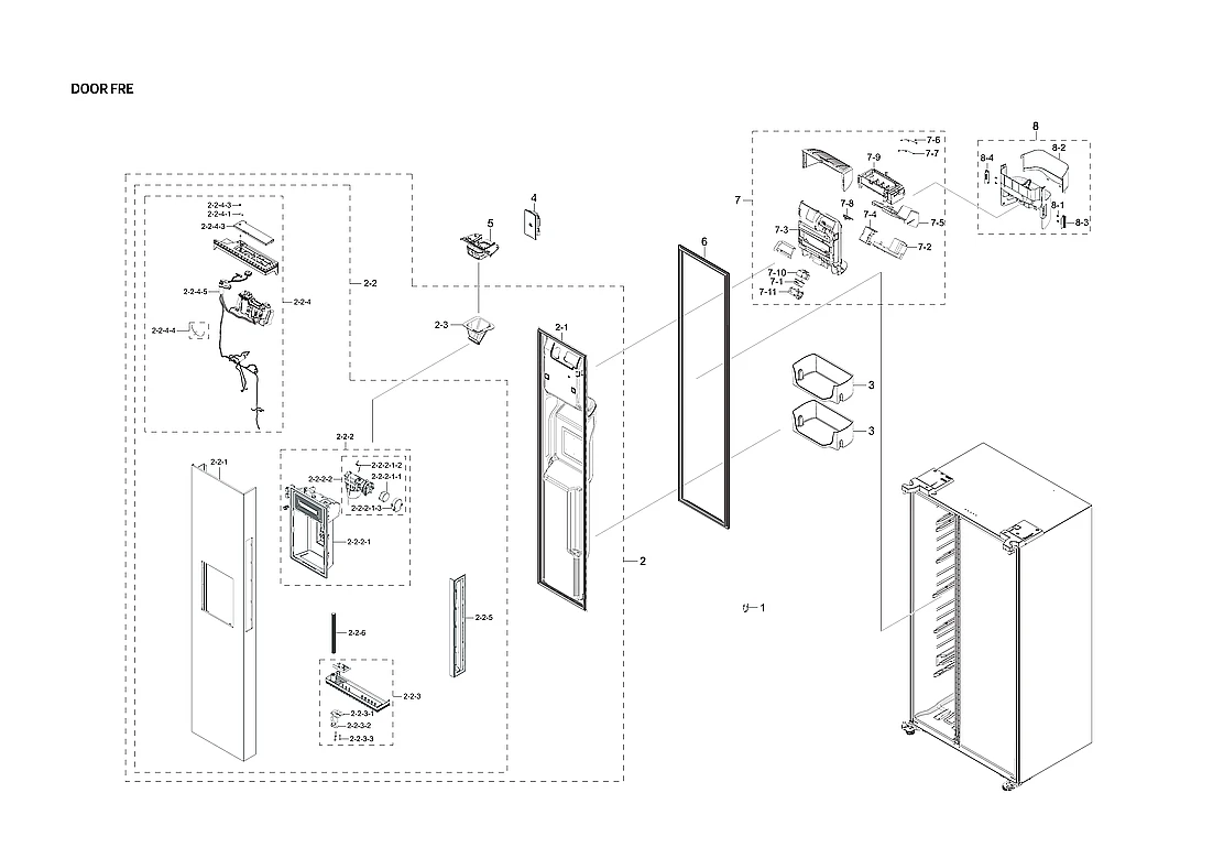 Auger Motor Case Assembly