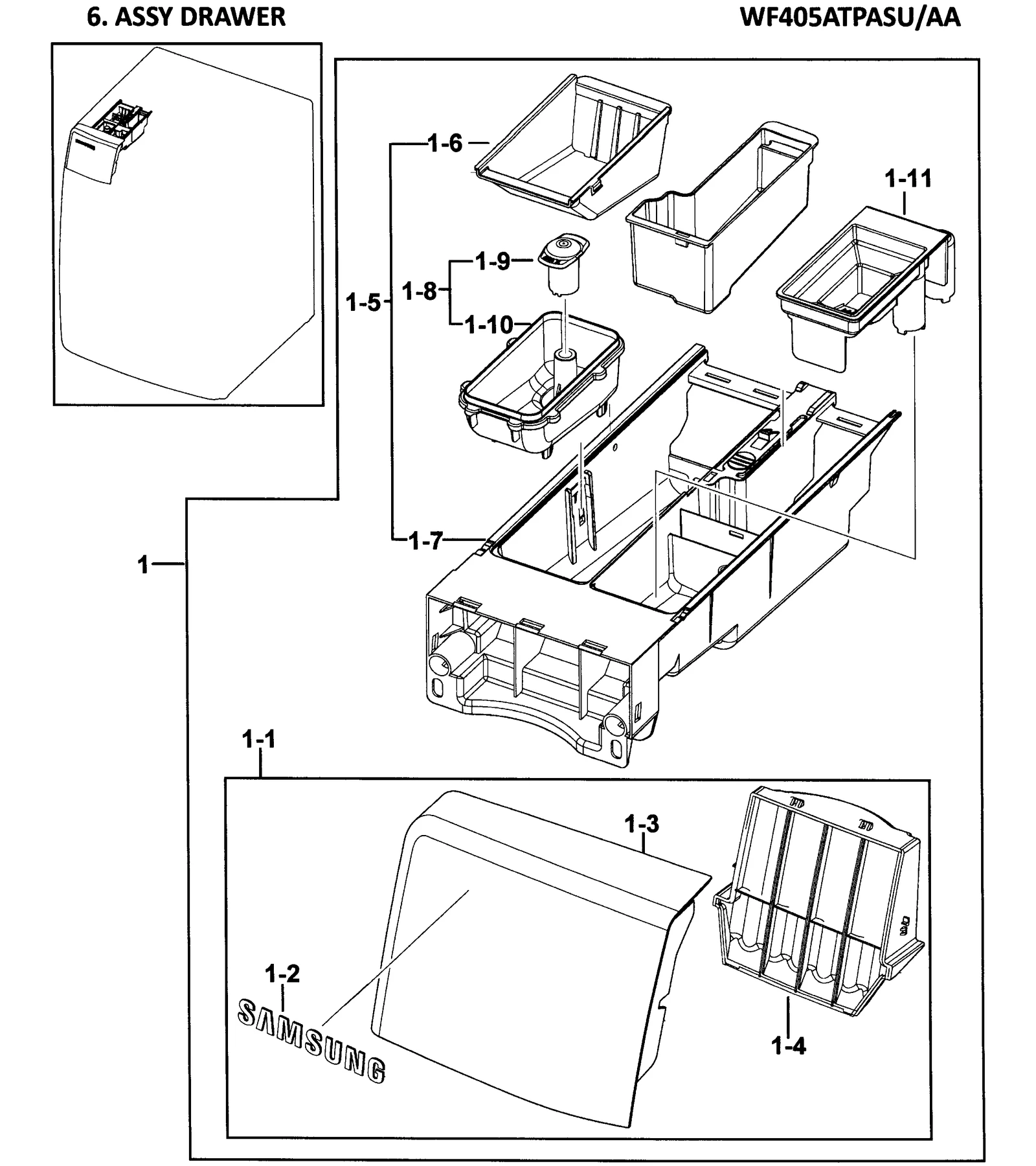 Assembly Drawer Panel