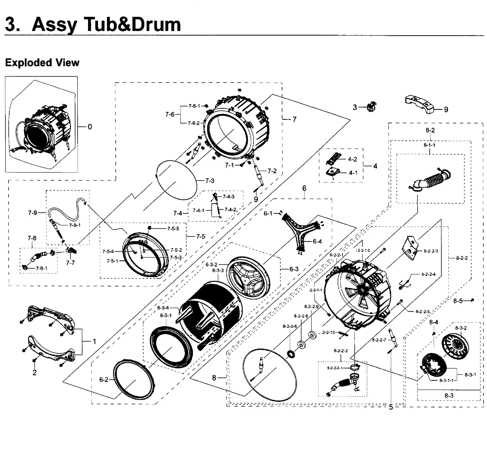 Assy Tub Front