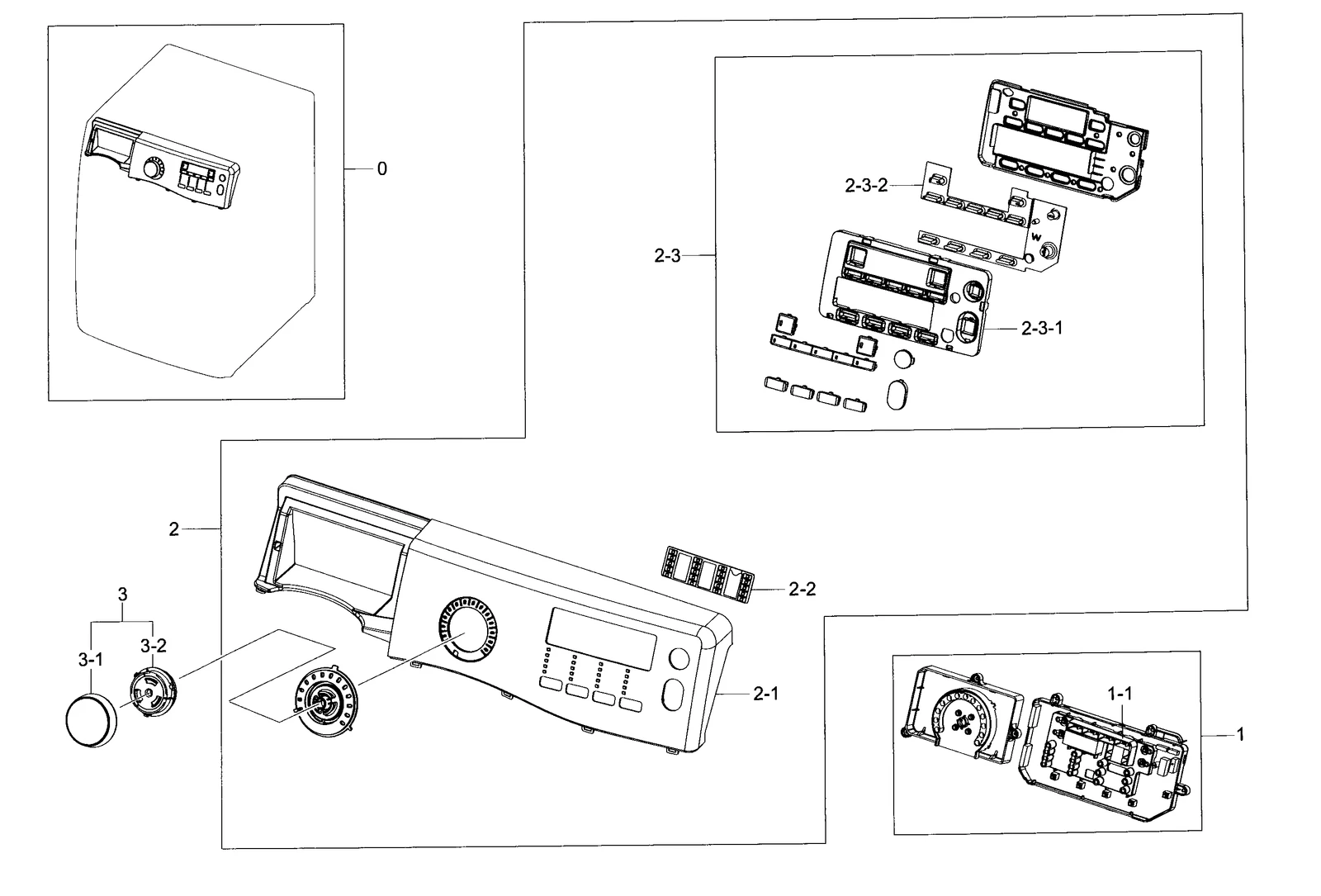 Assembly Control Surface Panel