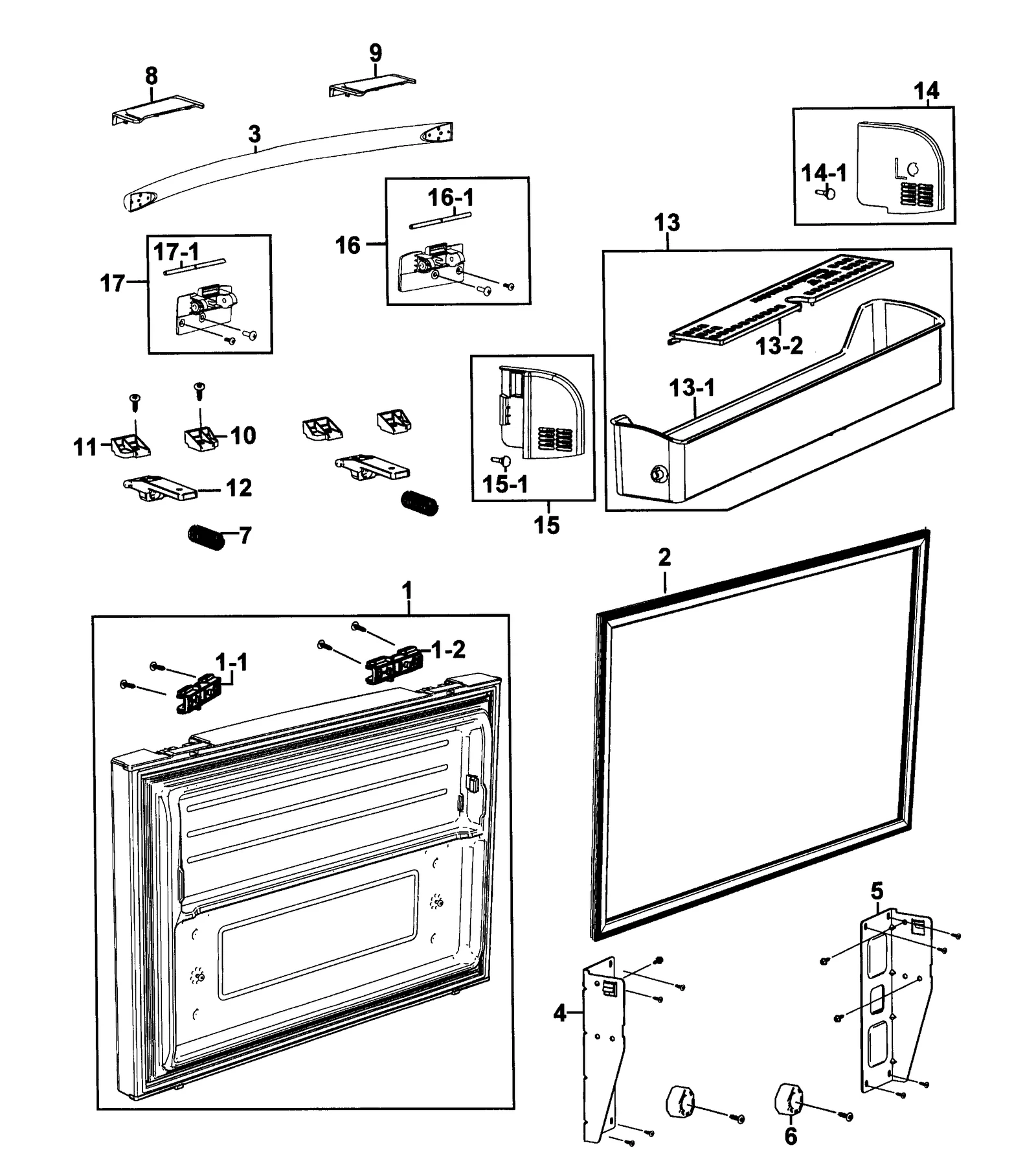 Door Foam Assembly