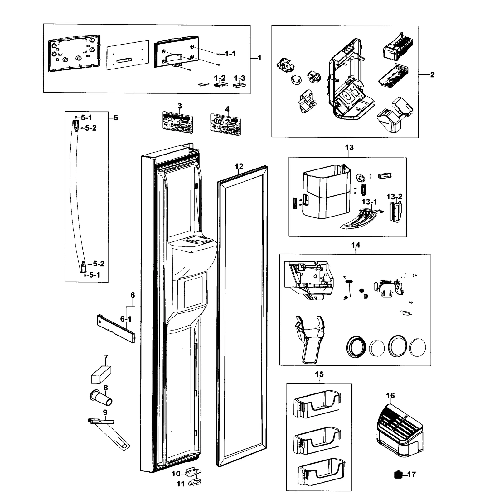Door Foam Assembly