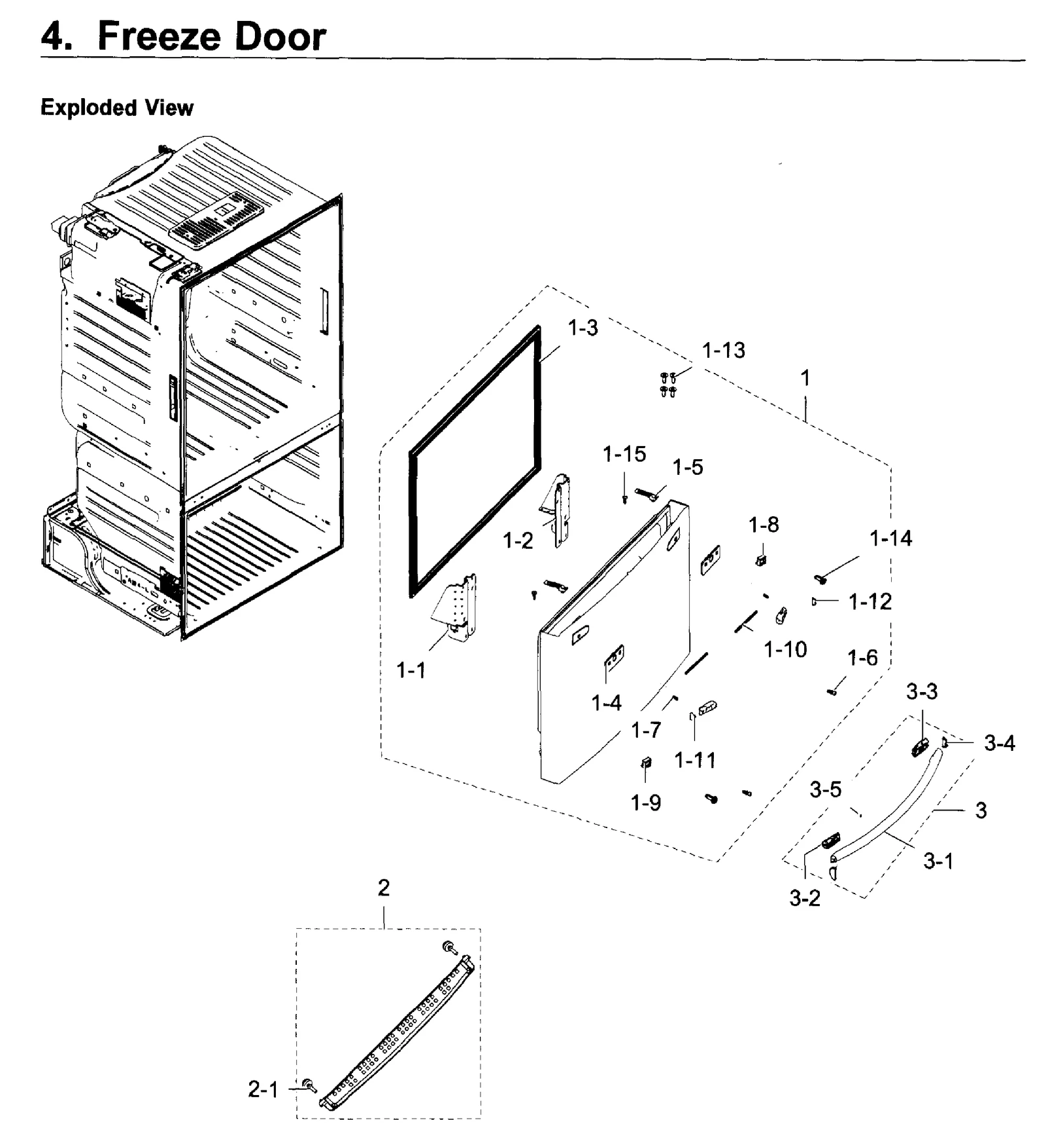 Door Packing Assembly Aw2-1