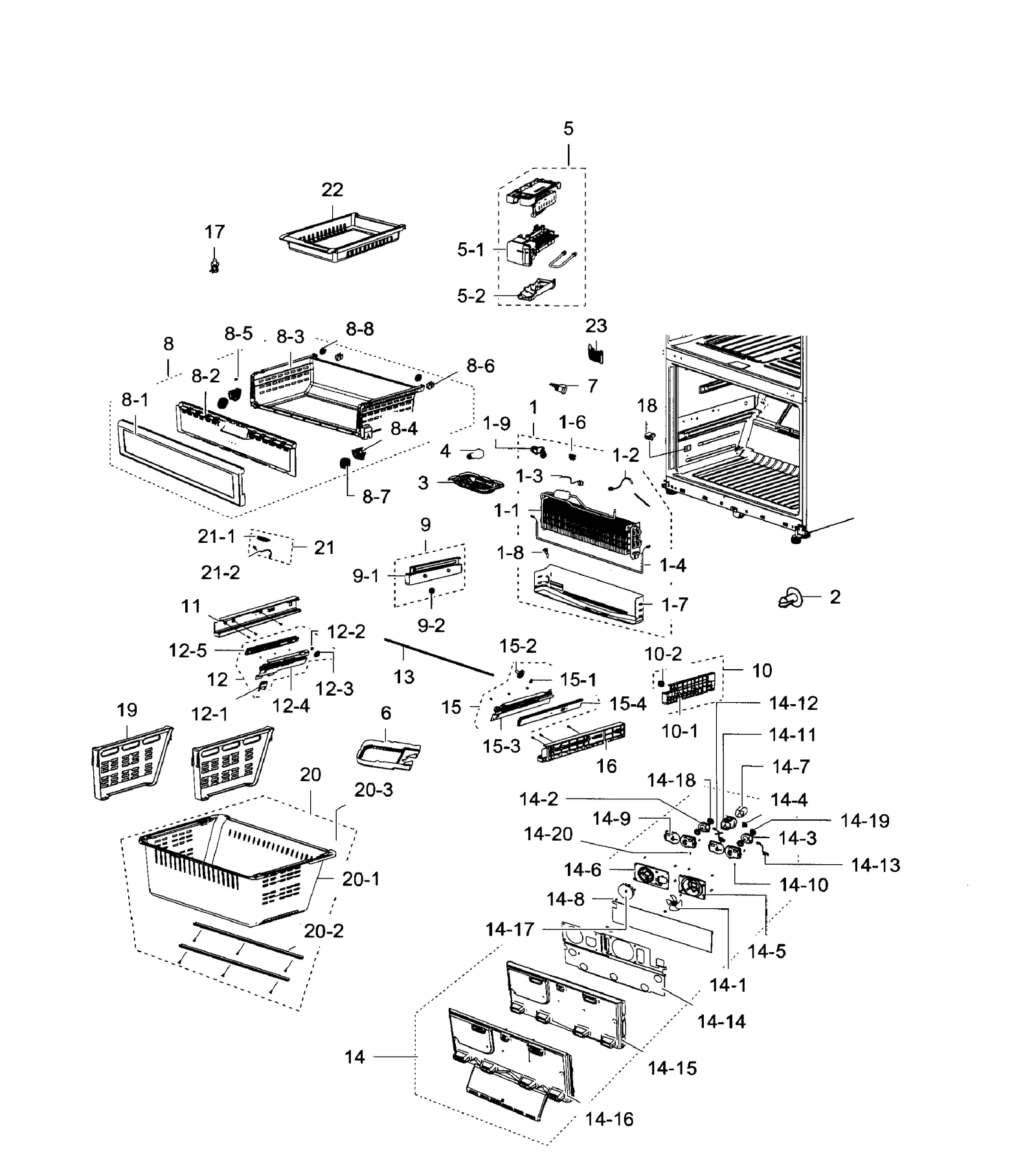 Ice Evaporator Assembly