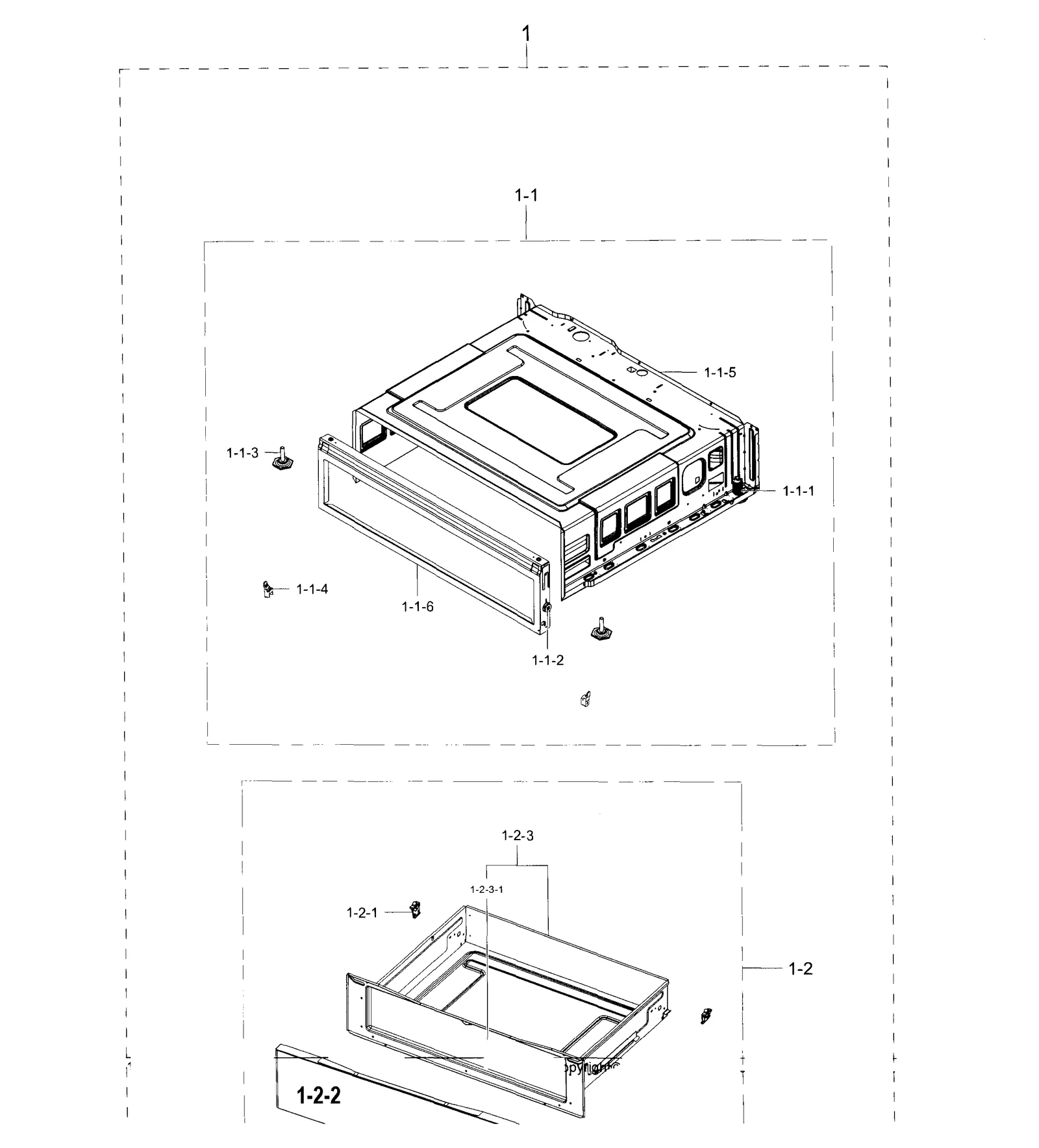 Drawer Shield Assembly