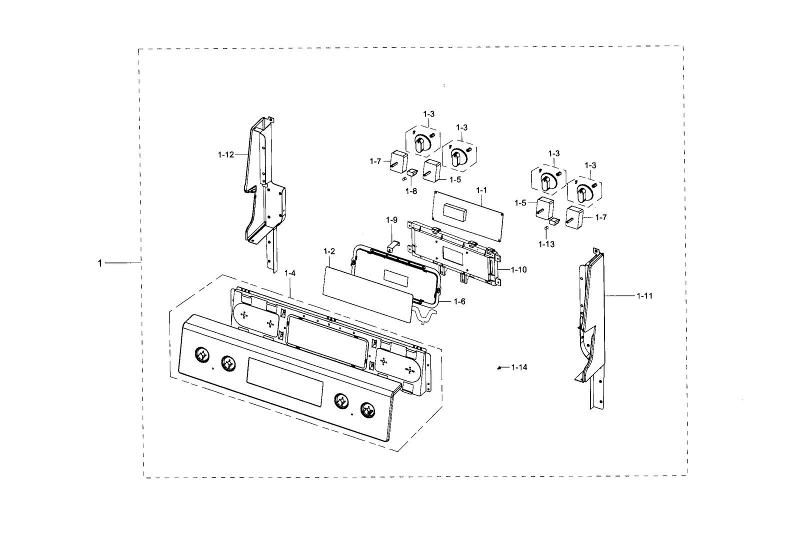 Control Box Assembly NE59J3420SW