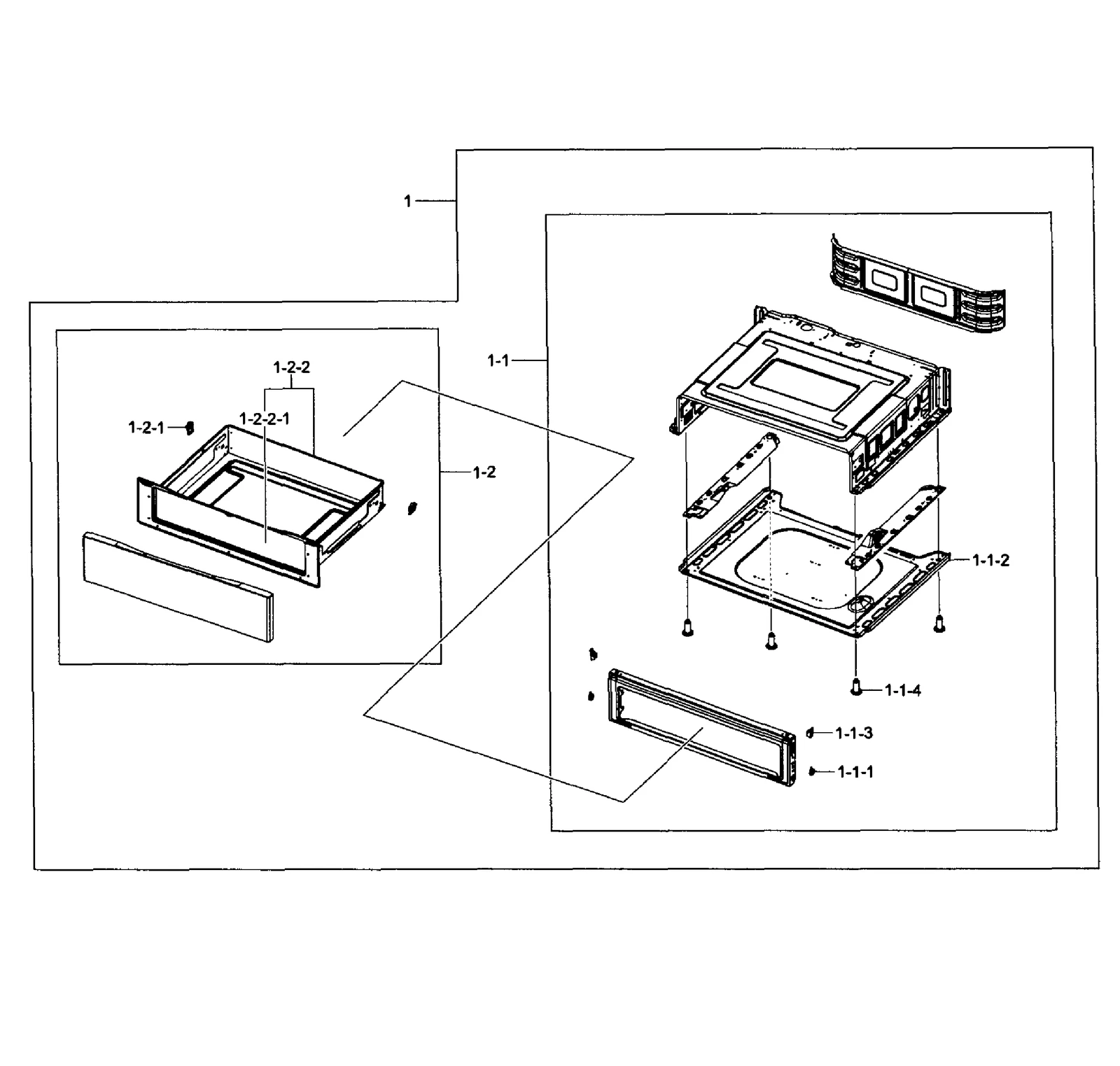 Pedestal Assembly NE595N0PBSR, STS