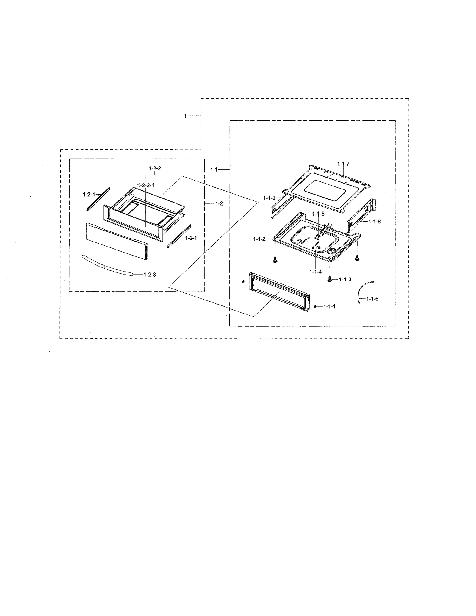 Assembly Main Drawer NE599N1PBSR