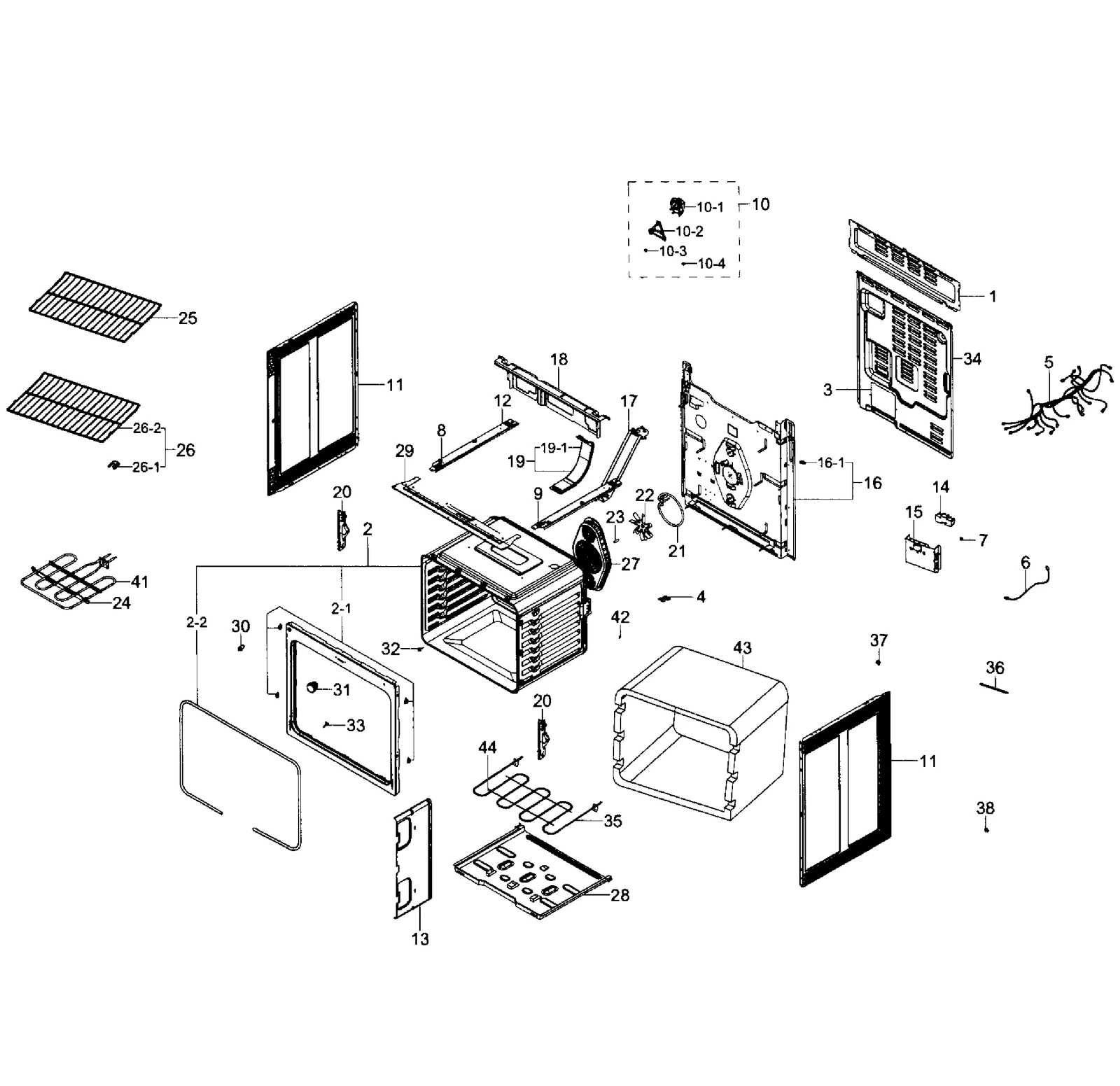 Support Hinge Assembly