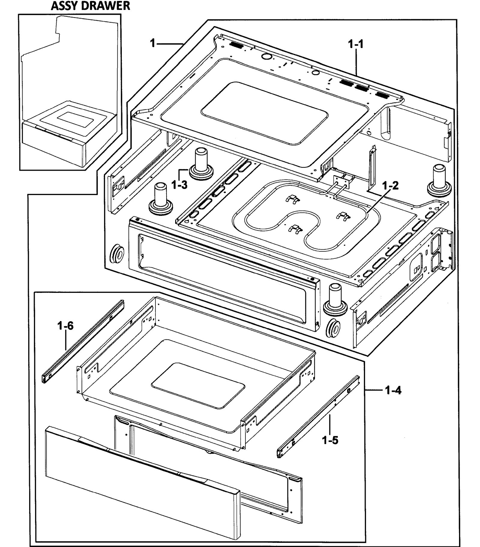 Drawer Assembly Main