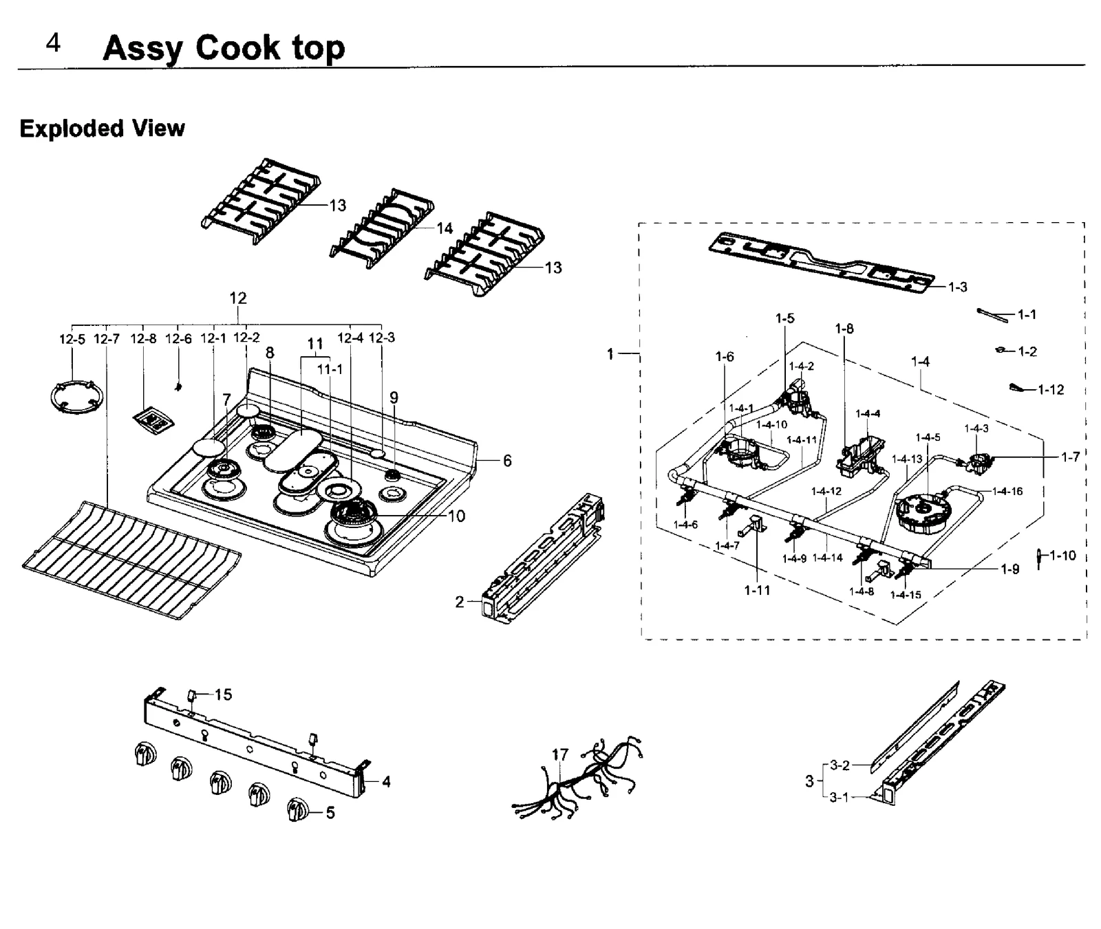 Assembly Nozzle Kit NX58K7850SG