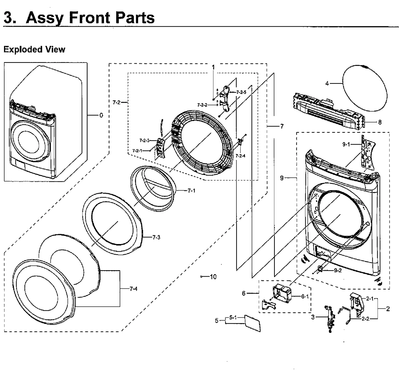 Assembly Front Frame