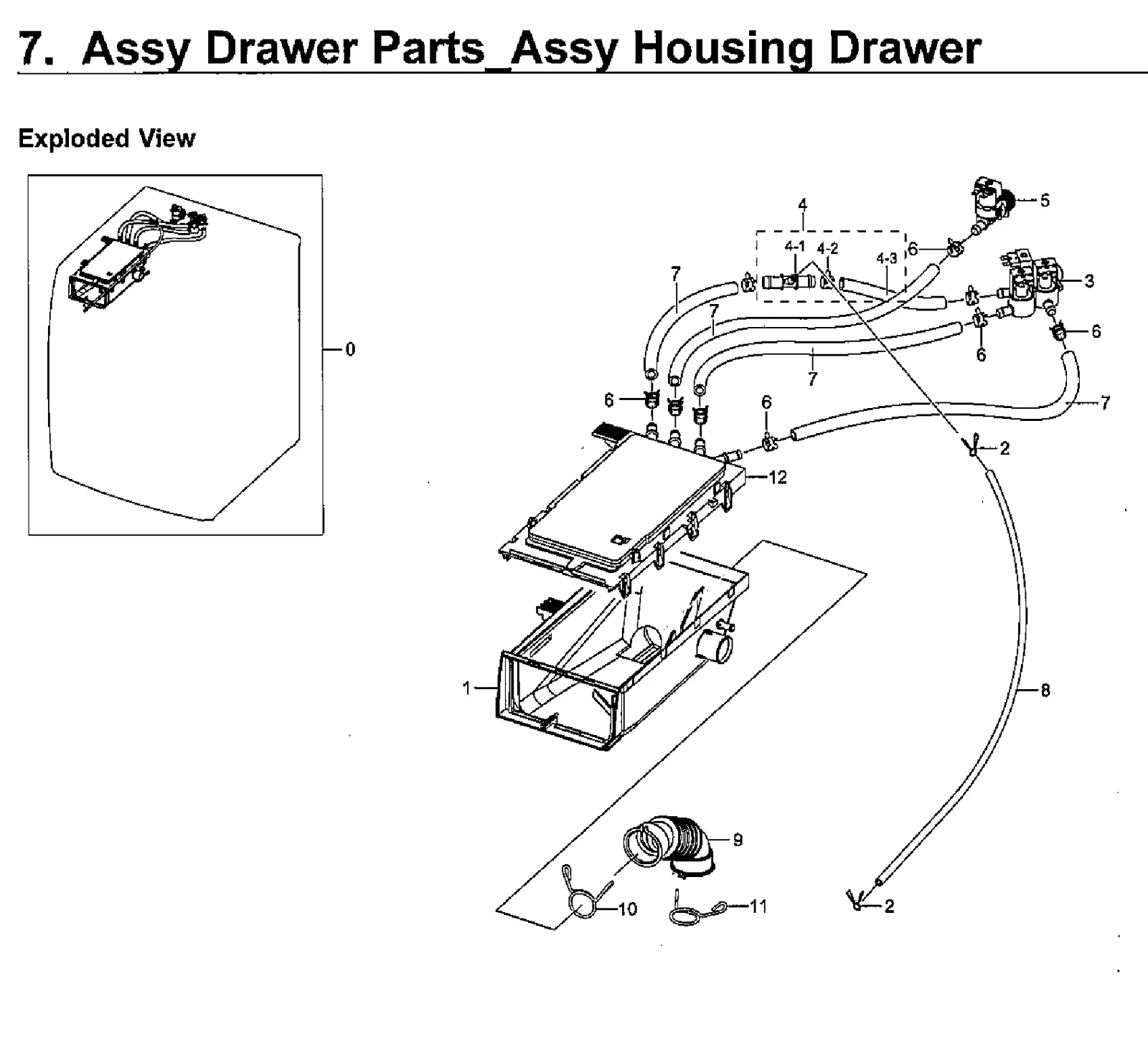Drawer Housing Assembly