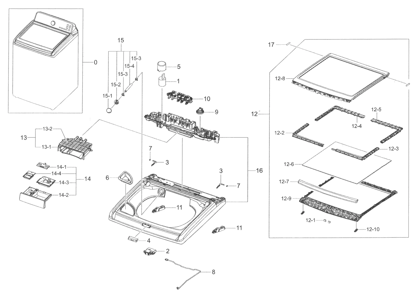Top Semi Cover Assembly