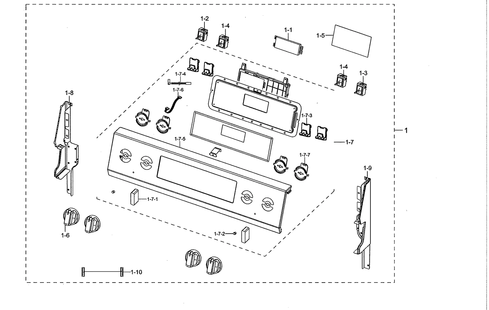 Control Panel Assembly NE59N