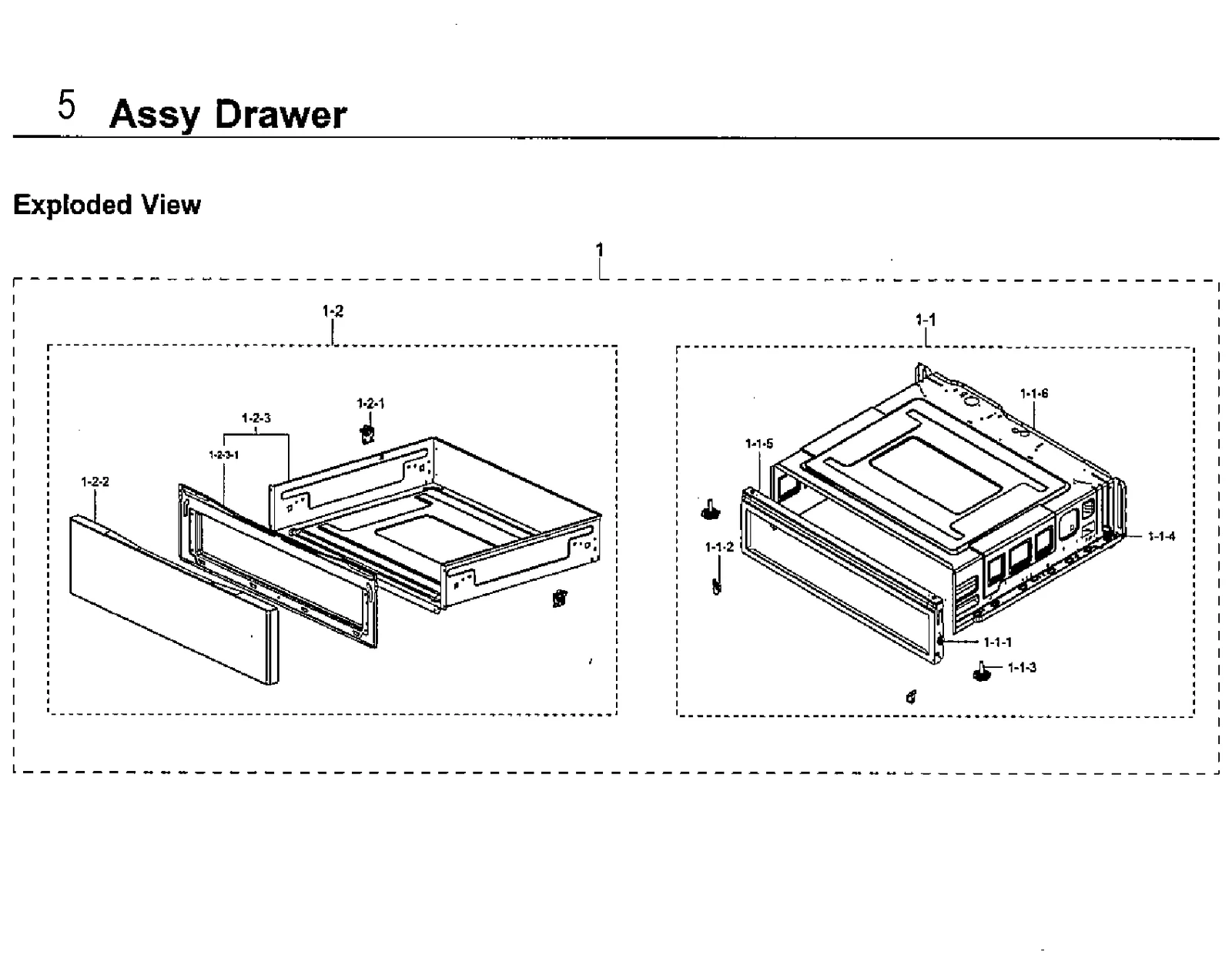 Main Drawer Assembly