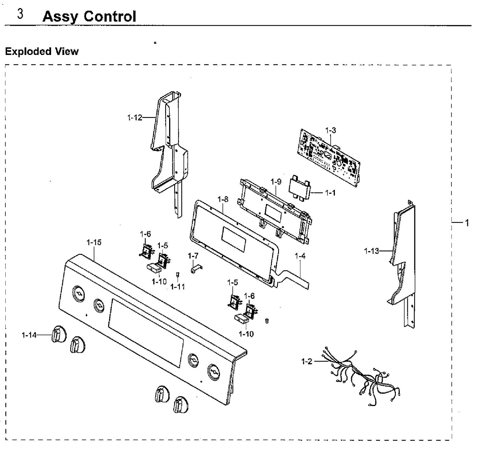 Assembly Control Panel Sub