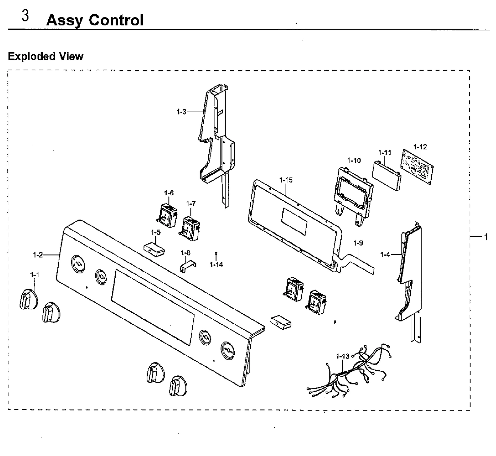Control Assembly NE59M6850SG
