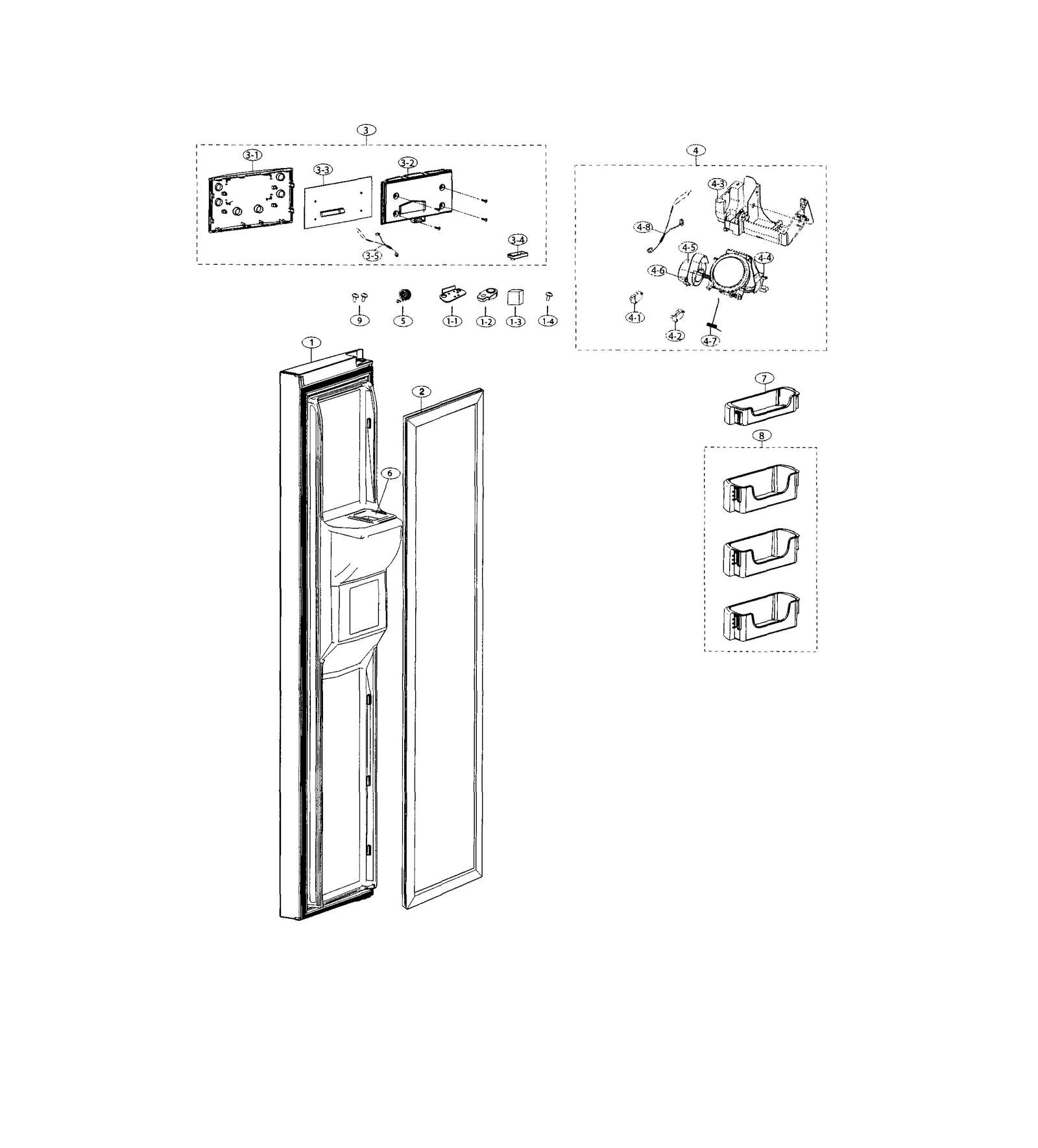 Door Foam Assembly