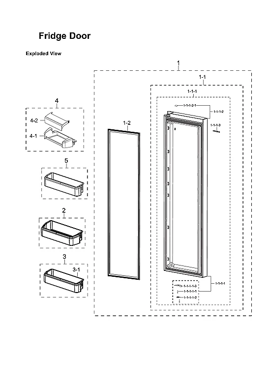 Foam Door Assembly