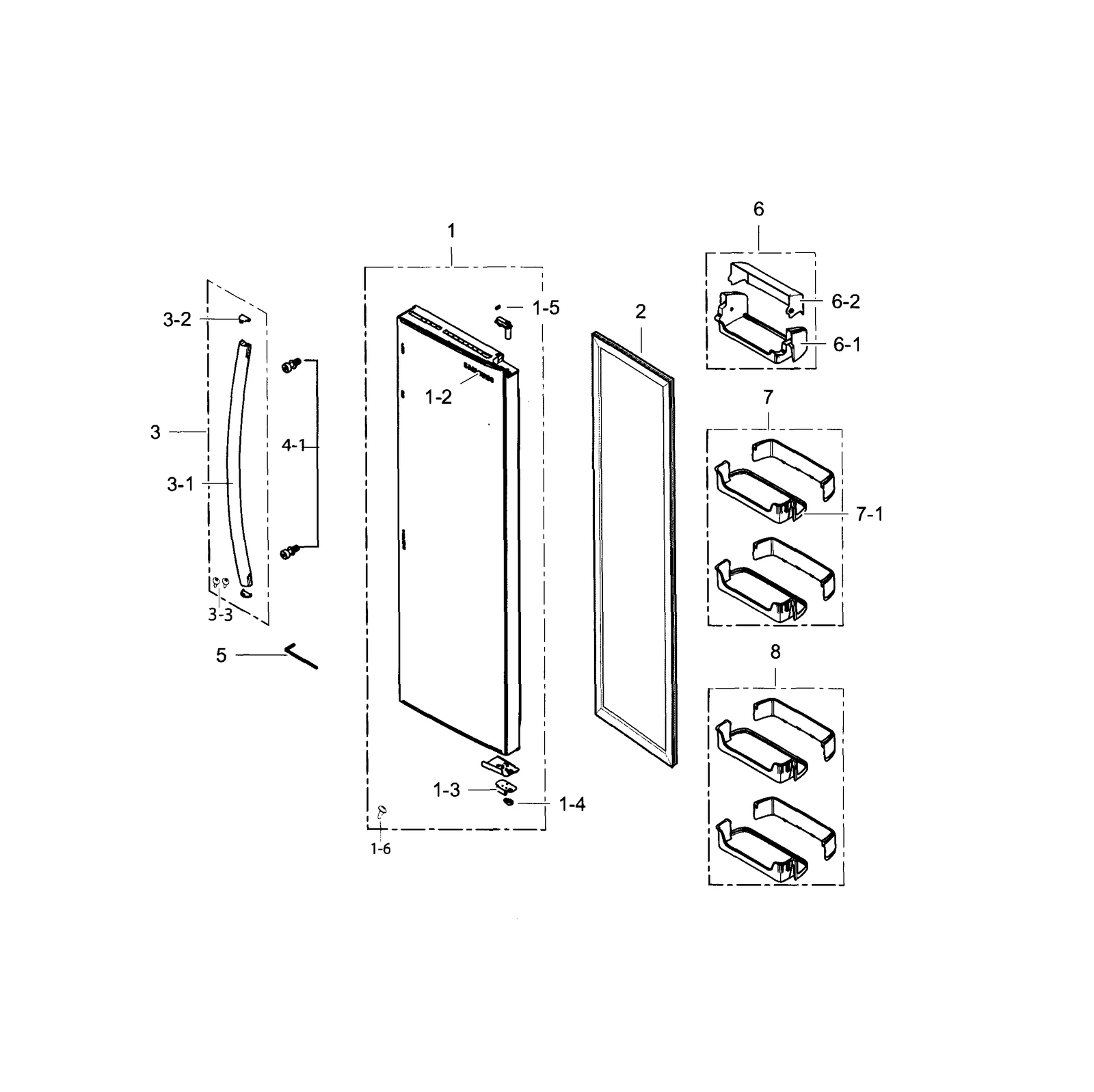Door Foam Assembly